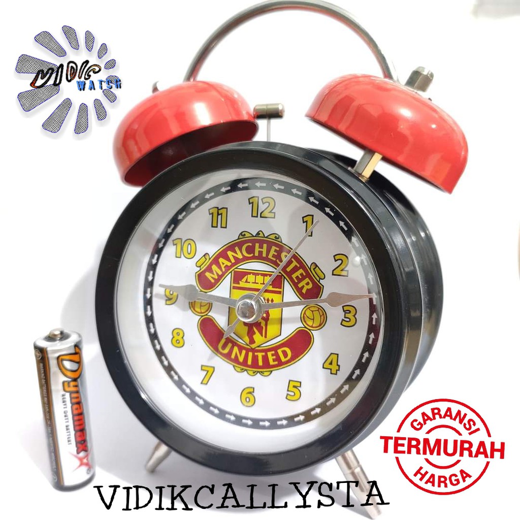 JAM WEKER JAM BEKER ALARM UNIK KARAKTER CLUB BOLA