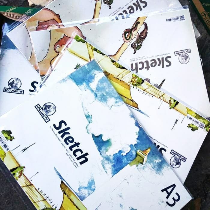 

Buku Gambar A3 150 Gsm 25 Sheets