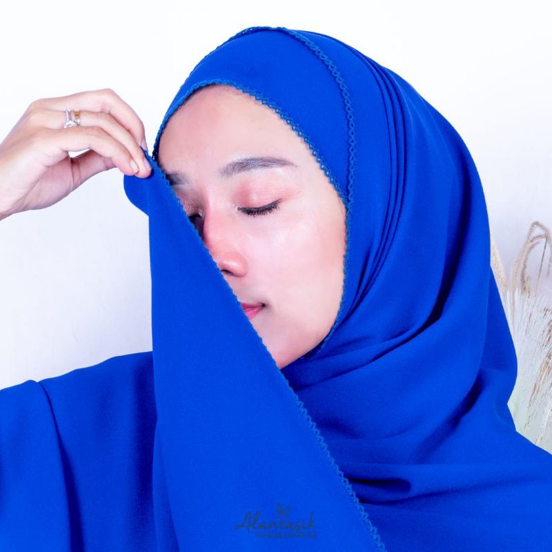 Alantasik Pashmina crochet embrodery pasmina picot R.17