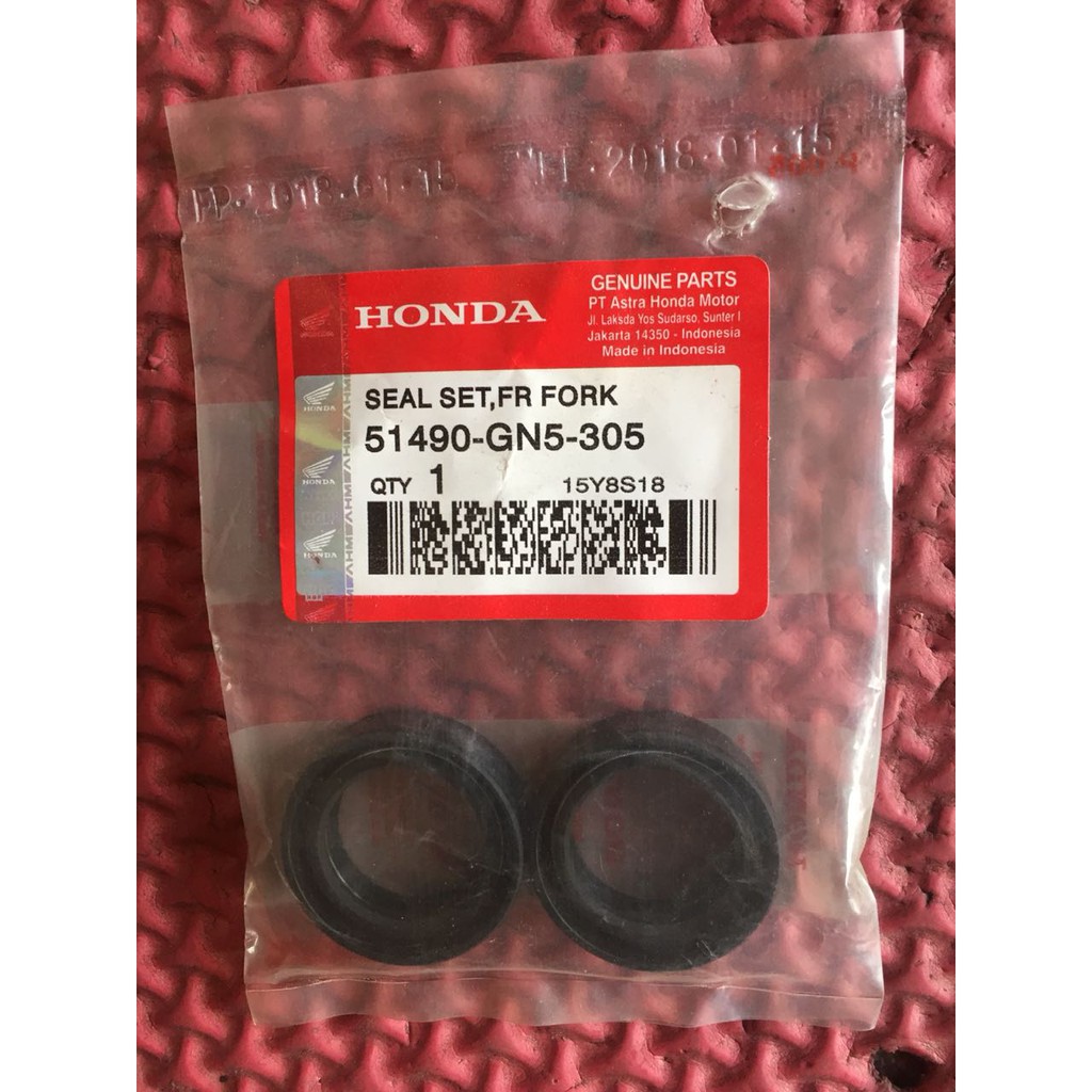 SIL/SEAL SHOCK DEPAN HONDA ORIGINAL BEAT, VARIO, SUPRA X 125,KHARISMA