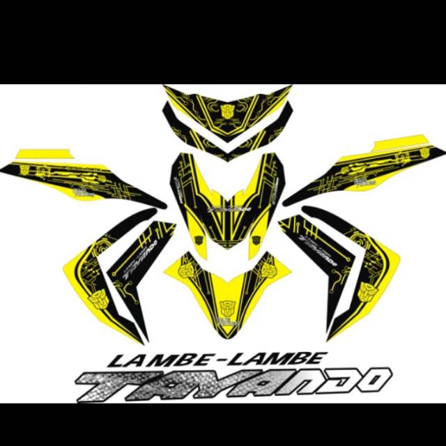 DECAL STIKER MIO M3 TRANSFORMER