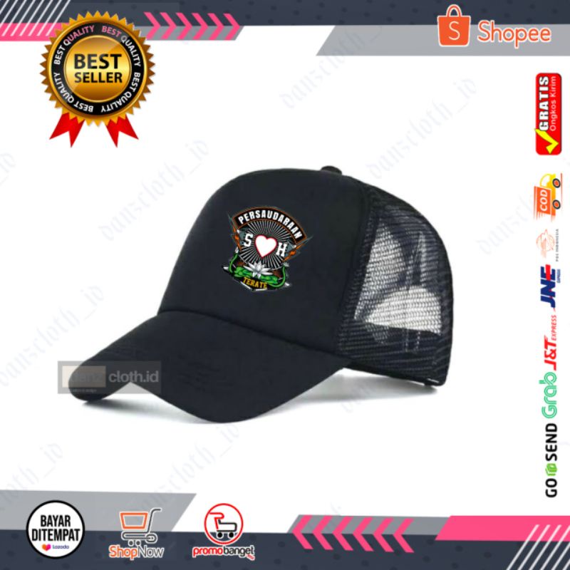 Topi PSHT Pria Wanita Anak Dewasa - Topi Trucker PSHT Terate Premium Murah