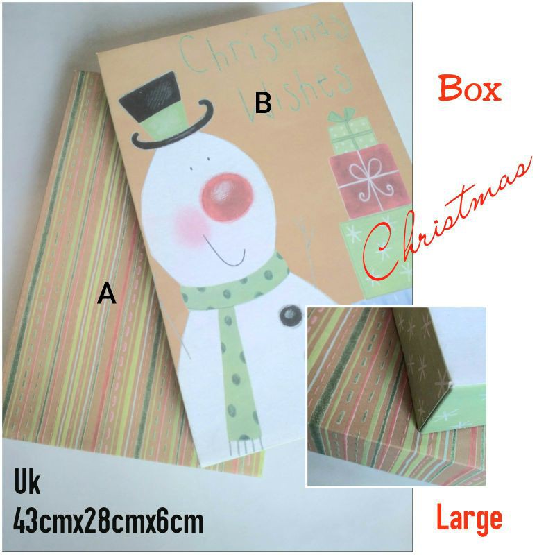 

tempat kado kardus kue box natal murah christmas