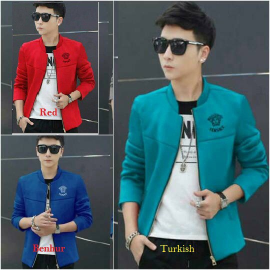 Promo Jaket Style Versace Man 3 Murah