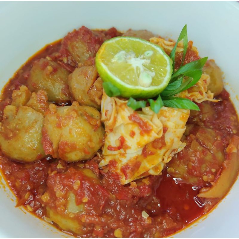 

BASO SAPI BASO PENTOL BUMBU GOANG PEDAS GURIH BASO PEDAS MURAH