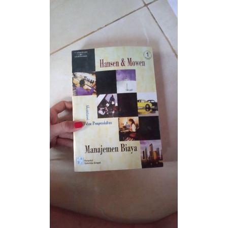 BUKU MANAJEMEN BIAYA - AKUNTANSI DAN PENGENDALIAN - HANSEN DAN MOWEN