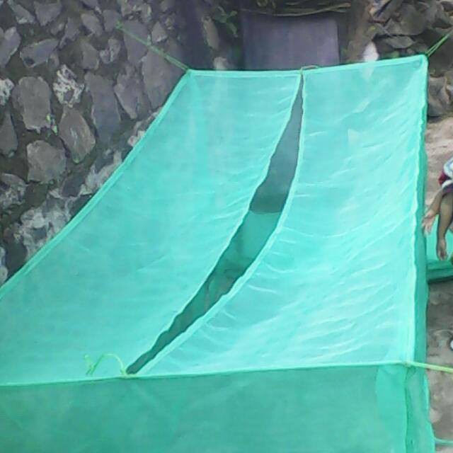 Hapa Kasa Tutup 2 Meter Jaring Ikan Kain Kasa Waring Tambak Keramba Jala Terpal Aquarium filter