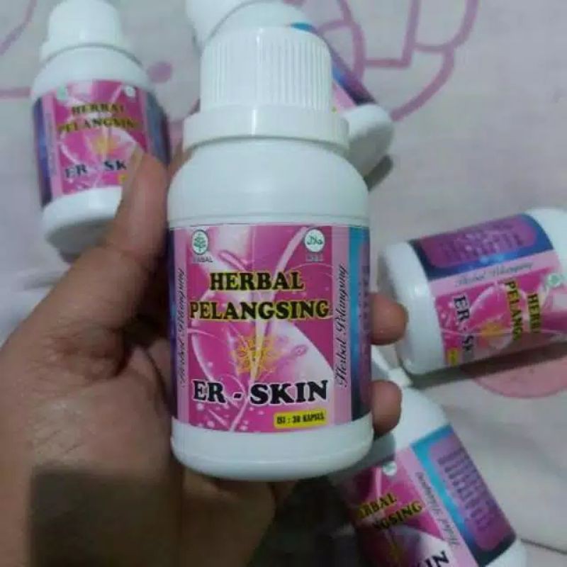 Herbal Pelangsing Erskin / Er-Skin Pelangsing isi 30 Terbaru