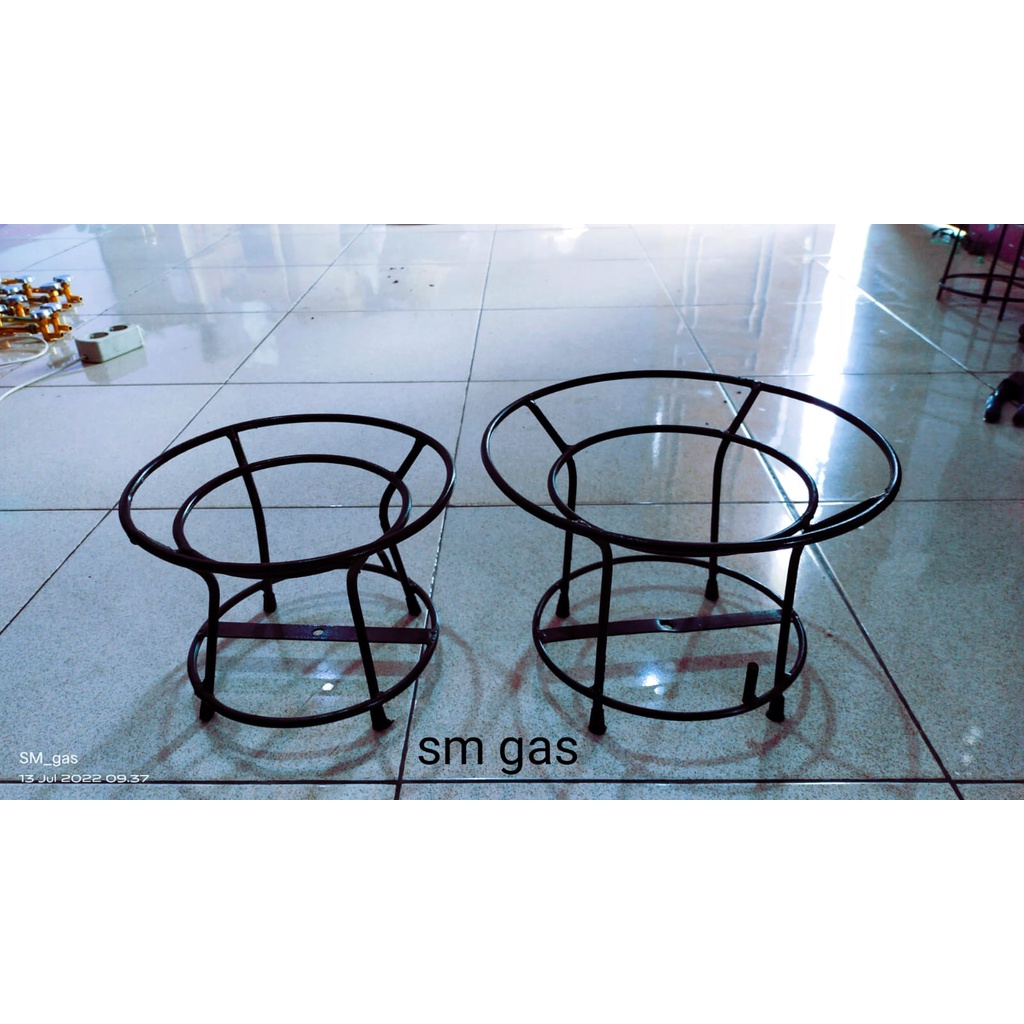 Tungku bulat kompor gas smawar