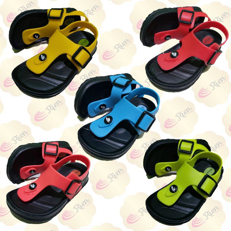 sandal anak dulux jepit tali warna - sendal jepit tali anak Dulux 213E