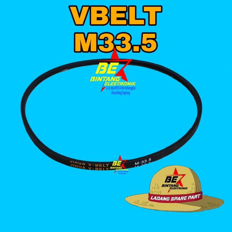 Vbelt M33.5 Van Belt M33,5 V Belt M 33.5 Van Bel M 33,5 Pan Belt