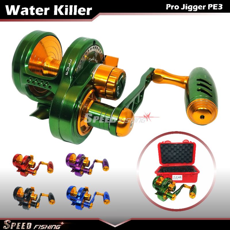 Reel Water Killer Pro Jigger PE 3 PJ30NL PJ30NR Overhead Jigging Saltwater