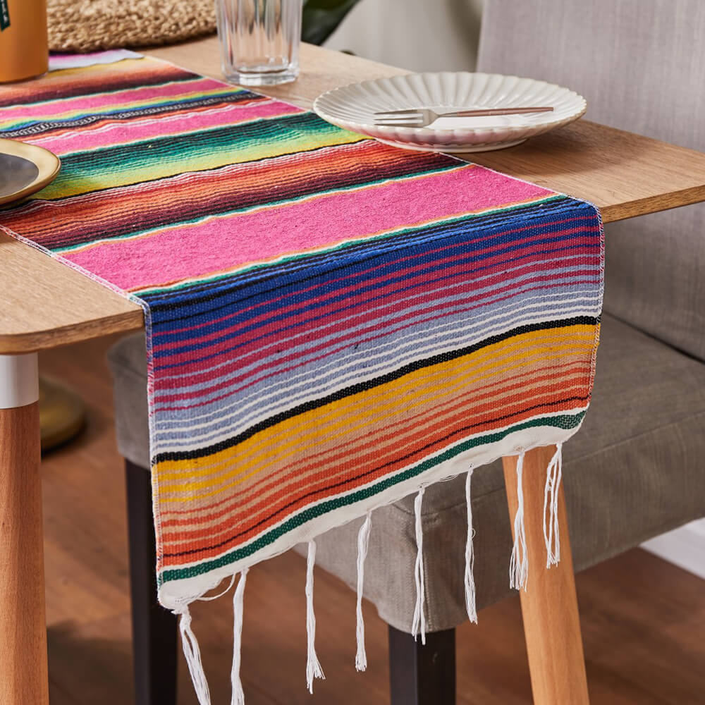 Mexican Blanket Table Flag Picnic Mat Travel Blanket Outdoor Beach Towel Shopee Indonesia