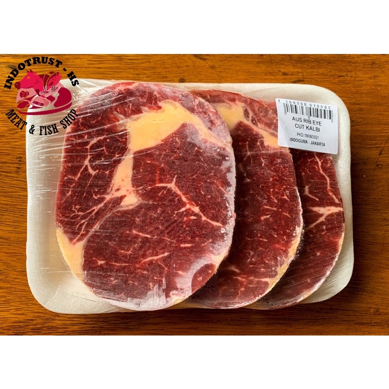 

Aus Rib Eye cut kalbi 250gr