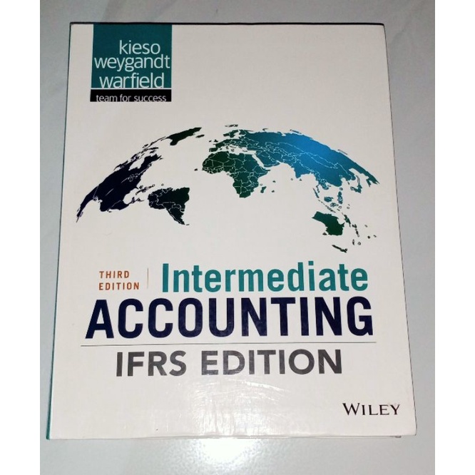 Intermediate Accounting IFRS edition (edisi ketiga) By Kieso dkk 100% FULL ORI Singapore