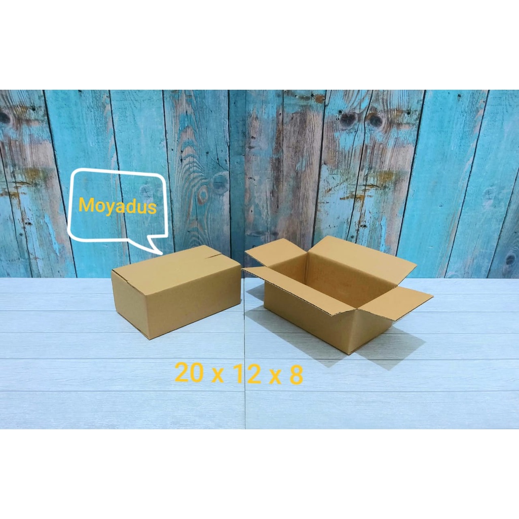 

kardus/karton/box/uk. 20x12x8 SINGELWALL POLOS