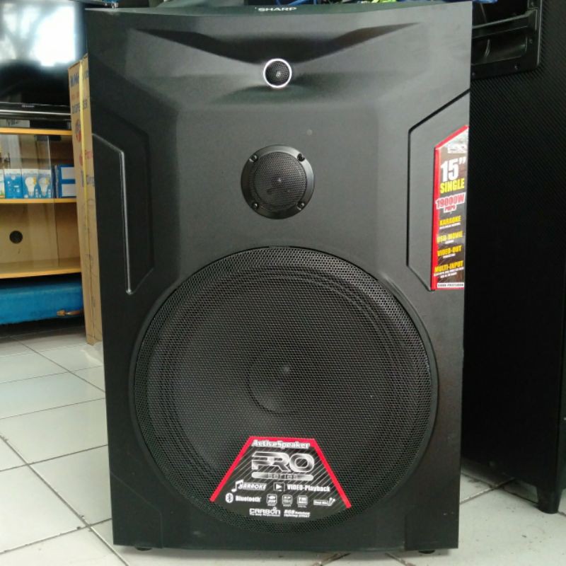 Speaker Aktif Sharp CBOX-DPRO15CB 15 INCH