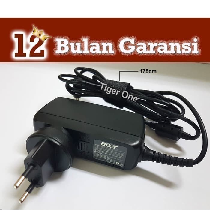 Adaptor Charger  
Cocok Untuk Acer Iconia Tab W500-BZ467 W500-BZ484 19V-2.15A Ori