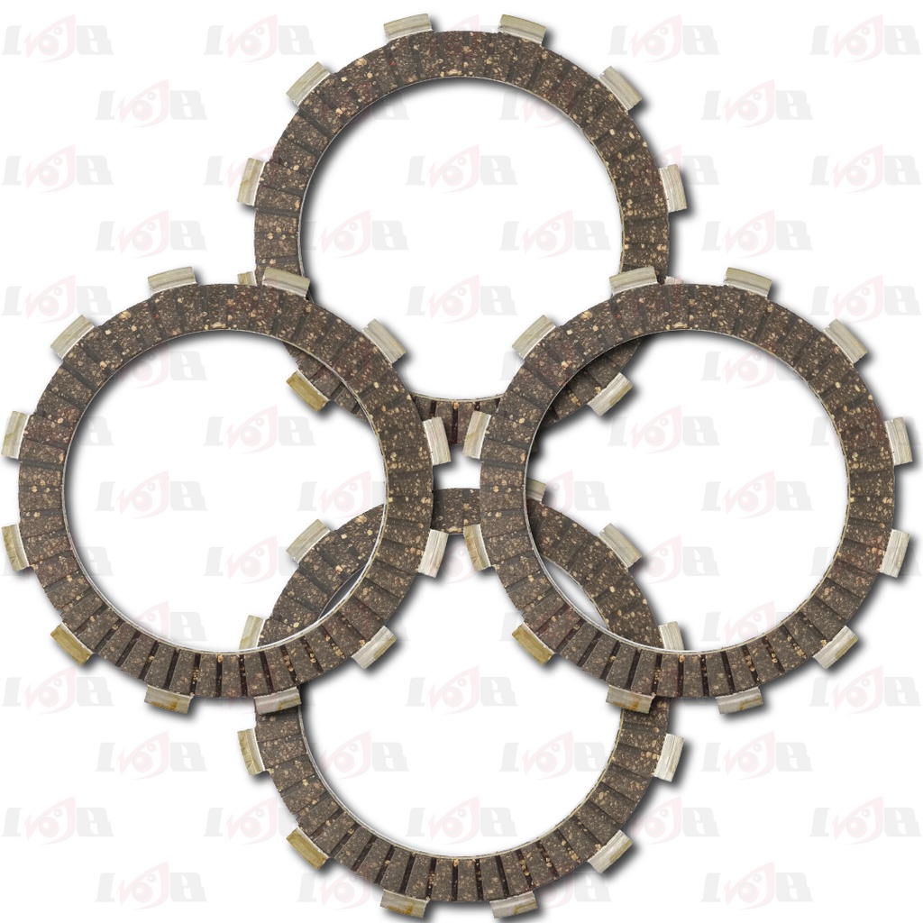 NPP Kampas Plat Kopling Smash Part Motor Suzuki 4 Lembar Clutch Disk Set Lengkap