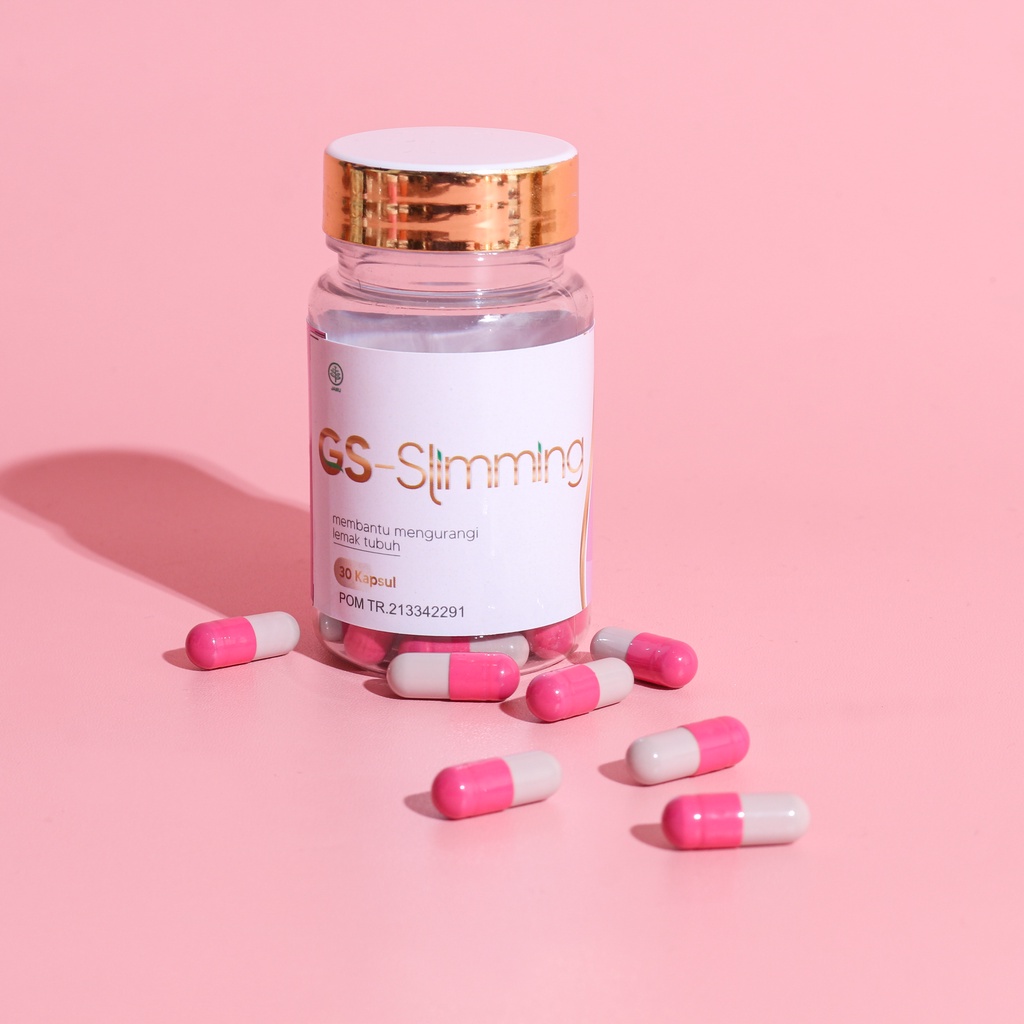 GS SLIMMING - GLOW’S SHE SLIM OBAT PELANGSING HERBAL 30 KAPSUL HALAL BPOM CERTIFIED