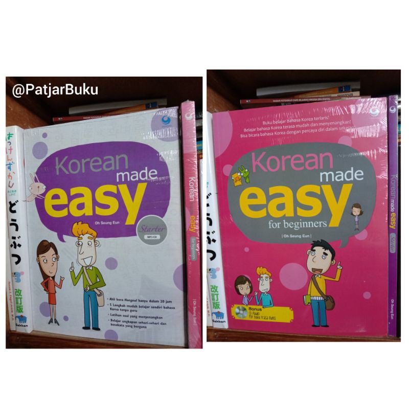 (Belajar Bahasa) Korean Made Easy Starter + CD ; Korean Made Easy for Beginner + CD