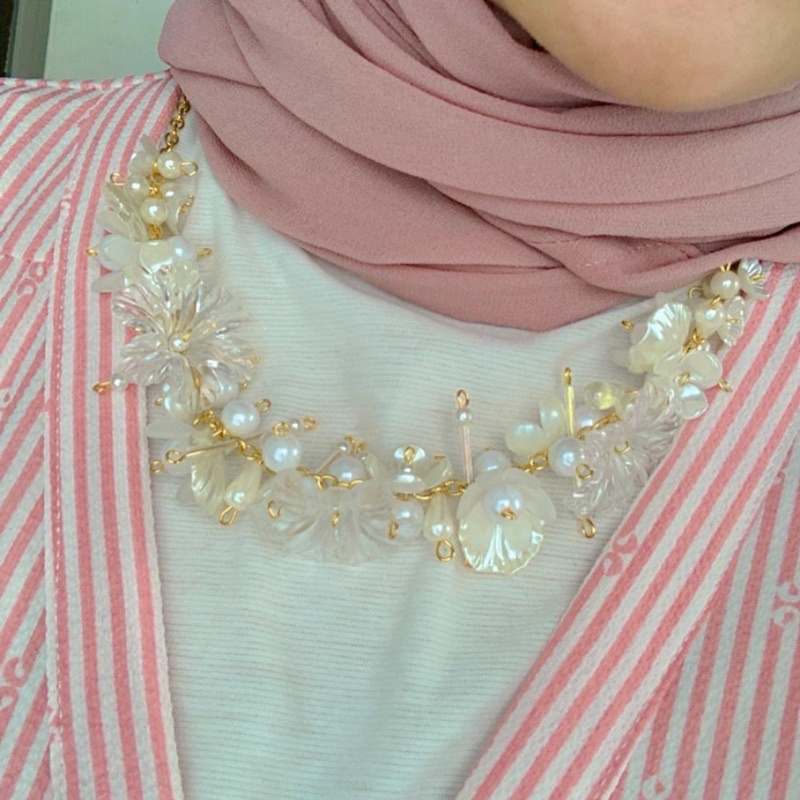 necklace pearl kalung mutiara beads