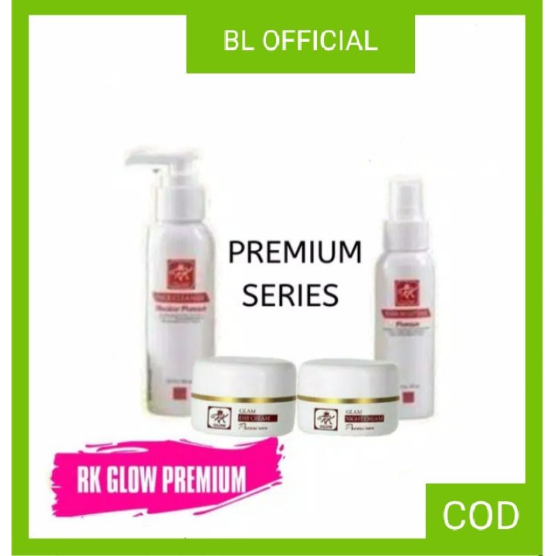 PAKET RK GLOW PREMIUM / CREAM RK GLOW ACNE / CREAM RK GLOW PREMIUM BPOM ORIGINAL 100%