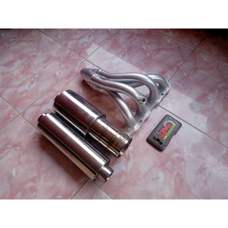 Paket fulset zuzuki ertiga knalpot hks cacing stenlis
