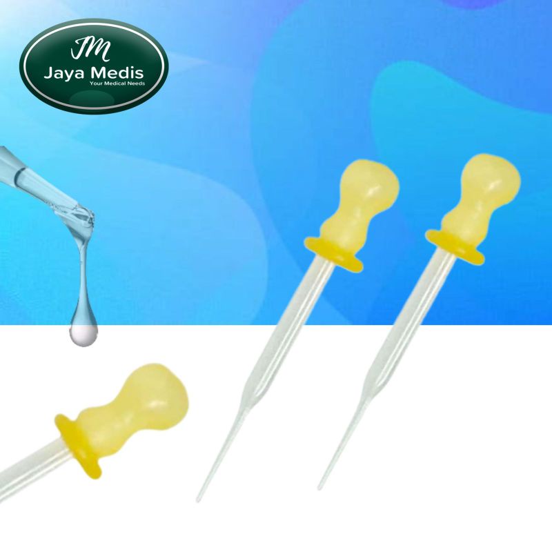 Pipet Tetes Premium Pendek Dot Kuning Min. Order 10 pcs