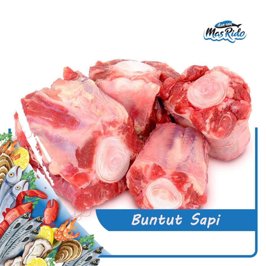 

Buntut Sapi Segar Oxtail Kwalits Super Harga Murah