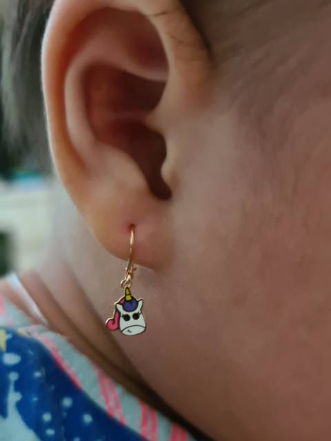 Anting anak unicorn kadar 700