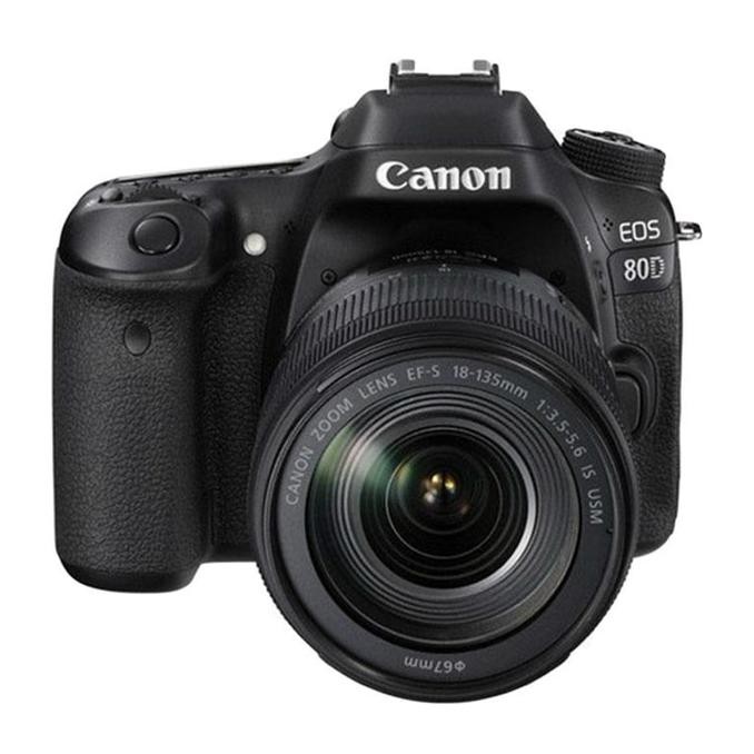 Canon Eos 80D Kit Ii Ef-S 18-135Mm Is Usm Kamera Dslr Murah