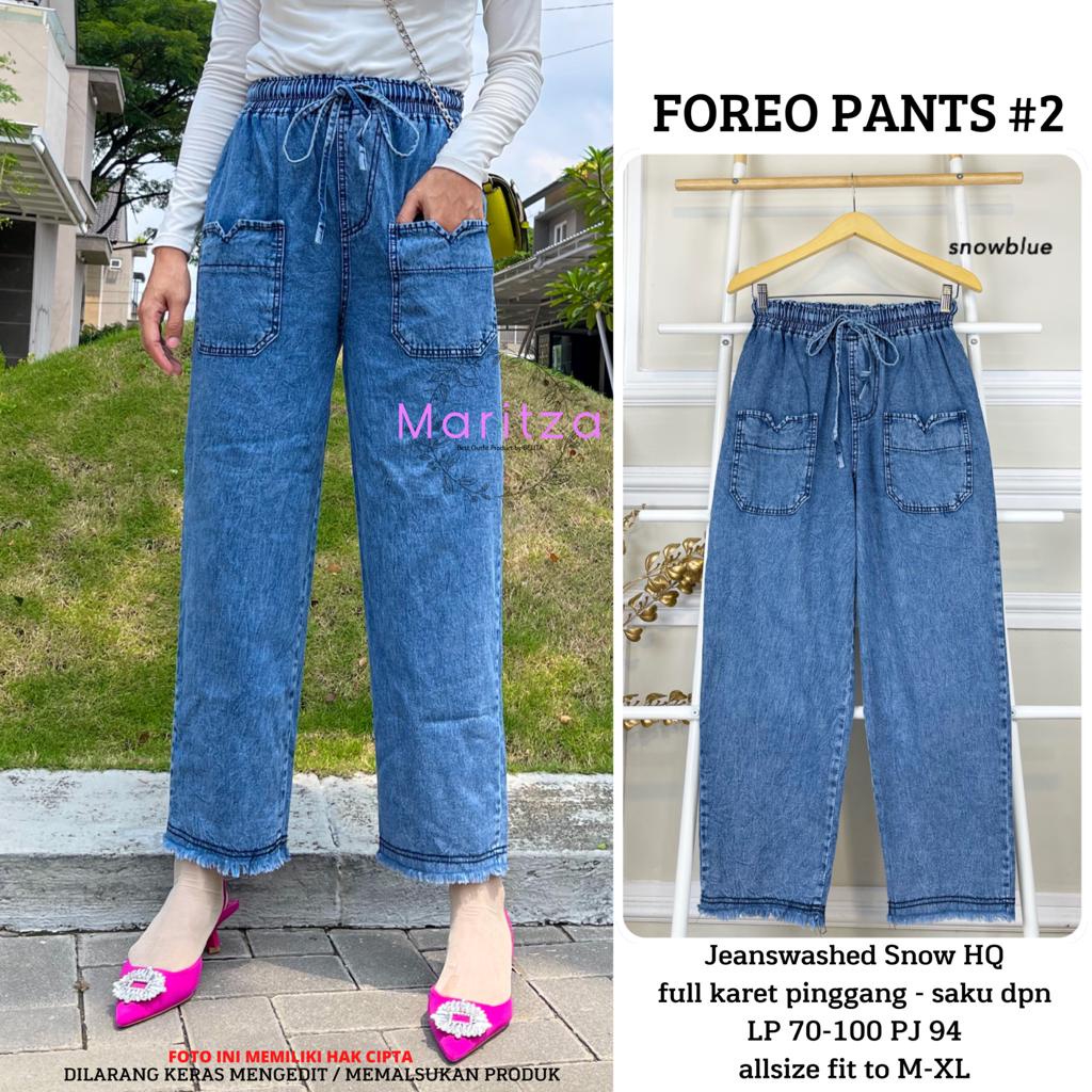 Foreo Jeans Panst #2 - Celana Panjang Jeans Wanita