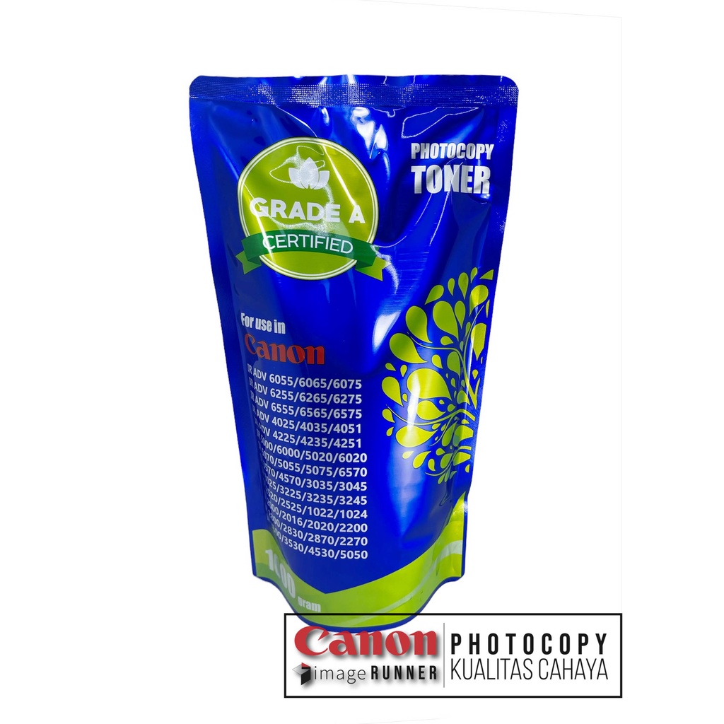 Toner Grade A Mesin Fotokopi Canon IR 6000/6020 IRA 6075/4051/4251
