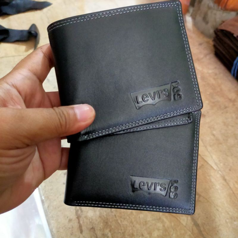 Dompet pria 100% full kulit Handmade asli pengrajin