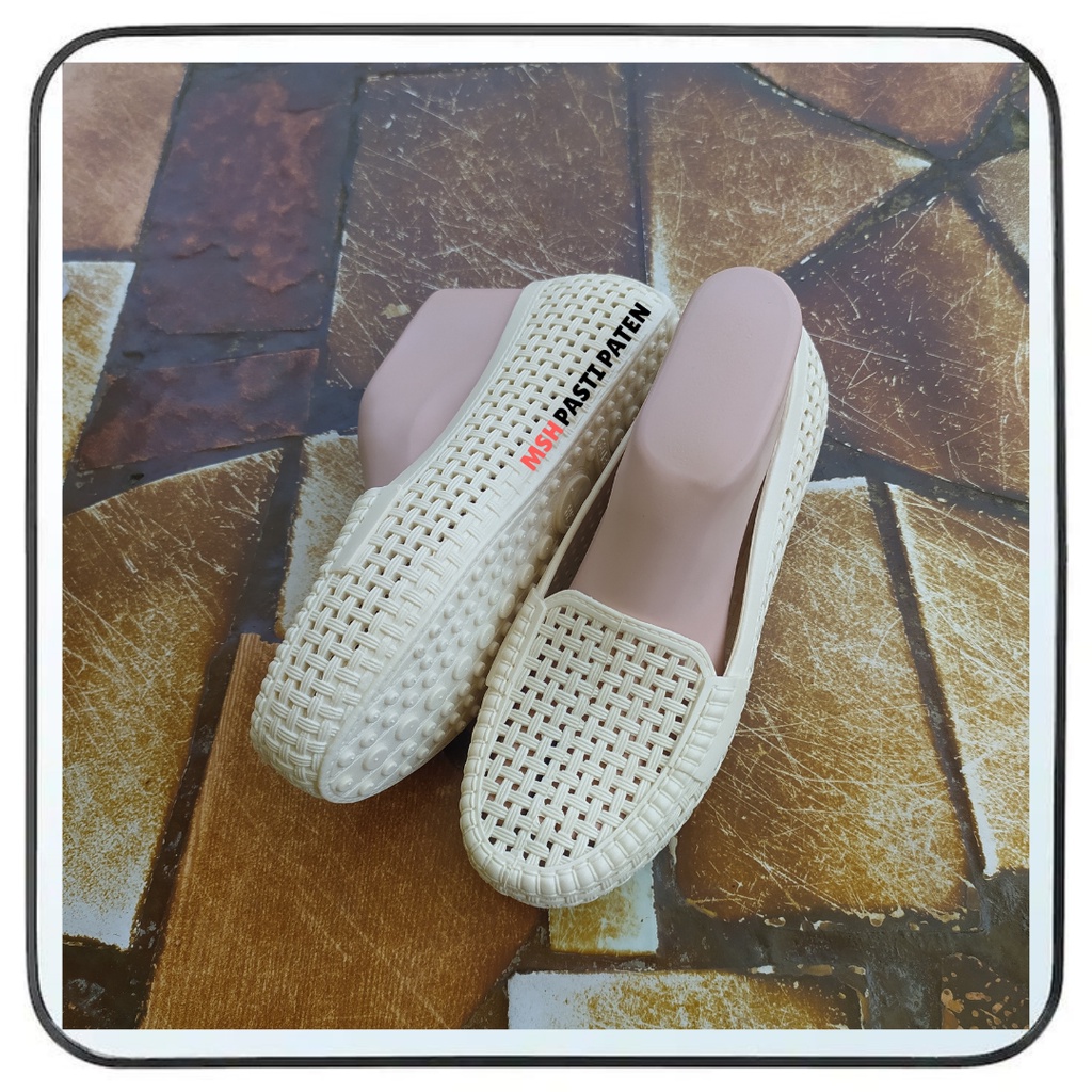 Sepatu flatshoes yumeida 3101 original size 36-41 Sepatu pantofel dan kerja cewe