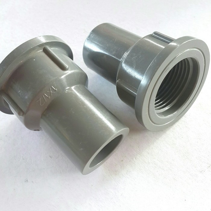 Sok Drat Dalam 1" x 3/4" Rucika AW / Sok Drat Dalam PVC 1" x 3/4" / SDD 1" x 3/4"