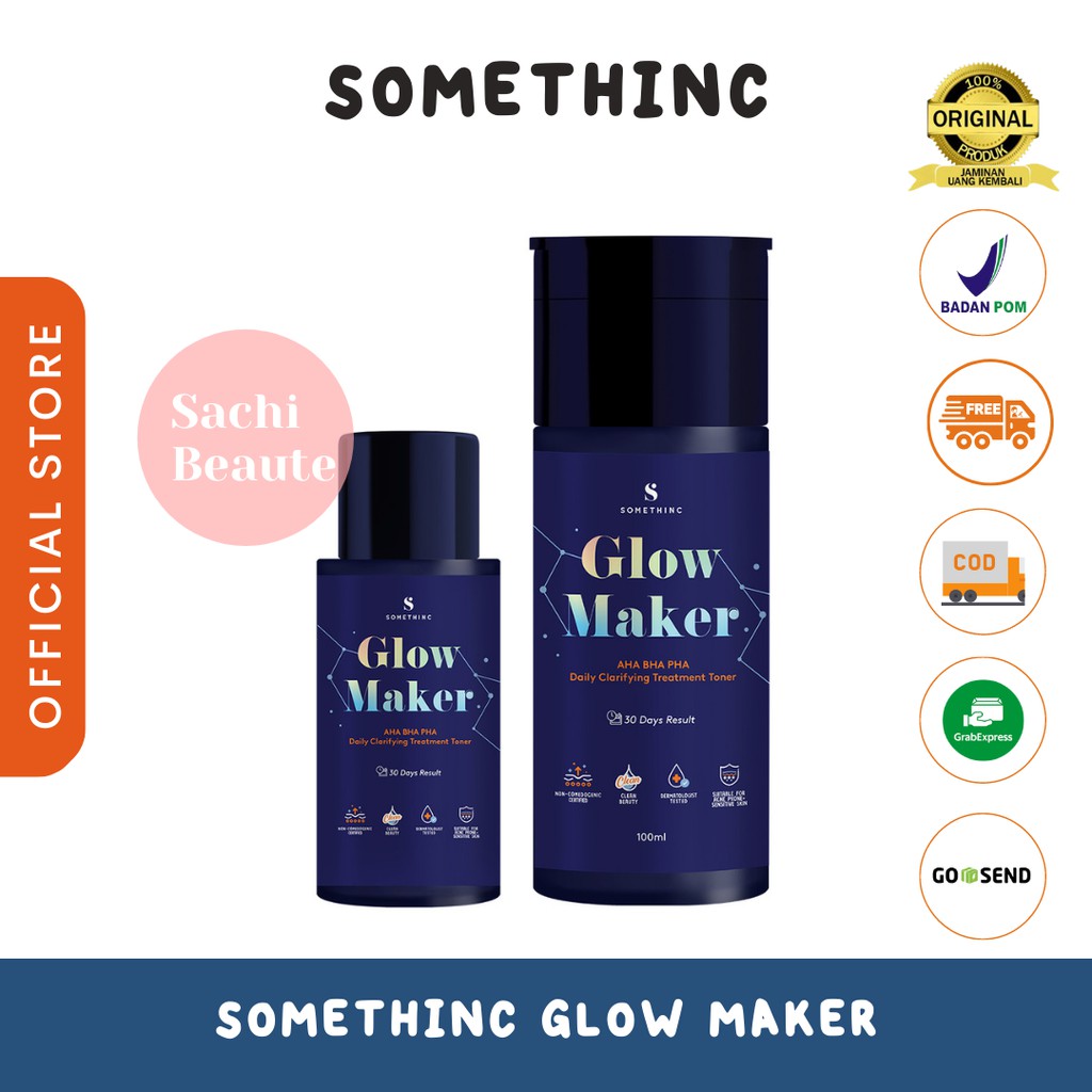 SOMETHINC GLOW MAKER AHA BHA PHA Clarifying Treatment Toner