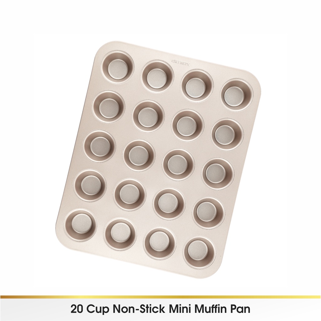 CHEFMADE Cetakan Loyang Kue Muffin Cupcake Mini Pan 12 Lubang Anti Lengket Non Stick