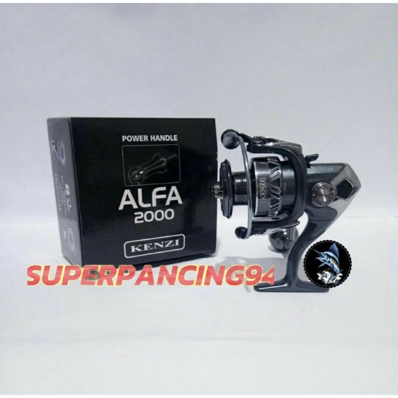 Reel Kenzi Alfa 2000 (Power Handle)