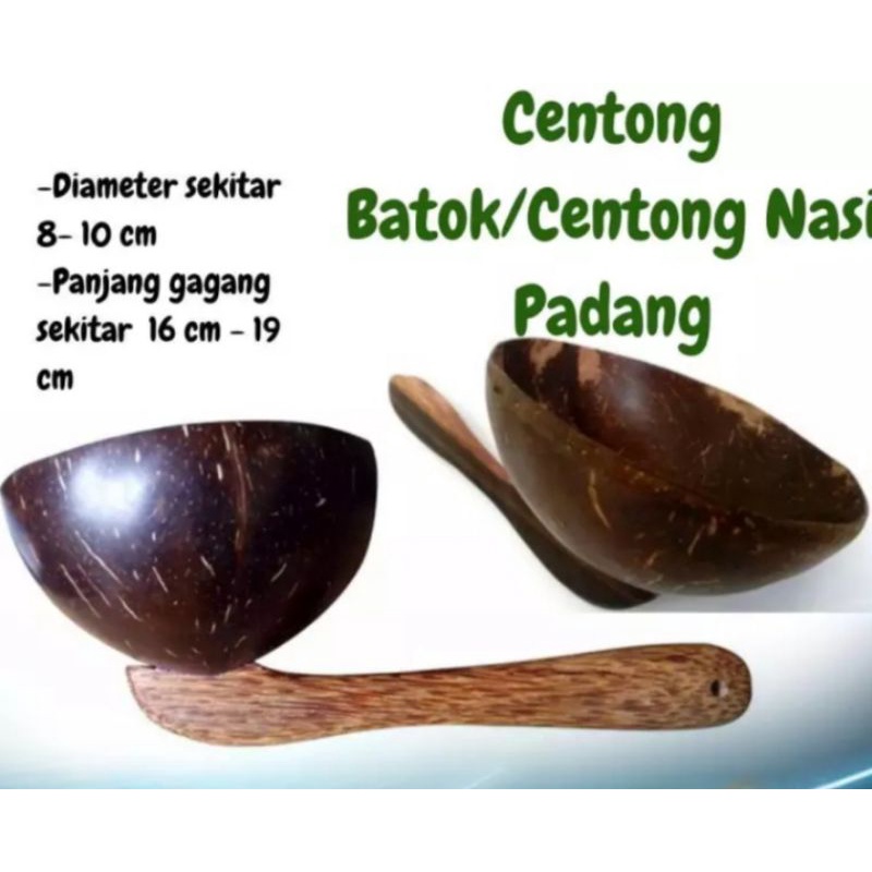 Centong Nasi Padang /centong batok kelapa