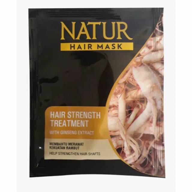 [BPOM] Natur Natural Extract Shampoo Ginseng Aloe Tea Tree | Natur Hair Mask | Natur Hair Tonic