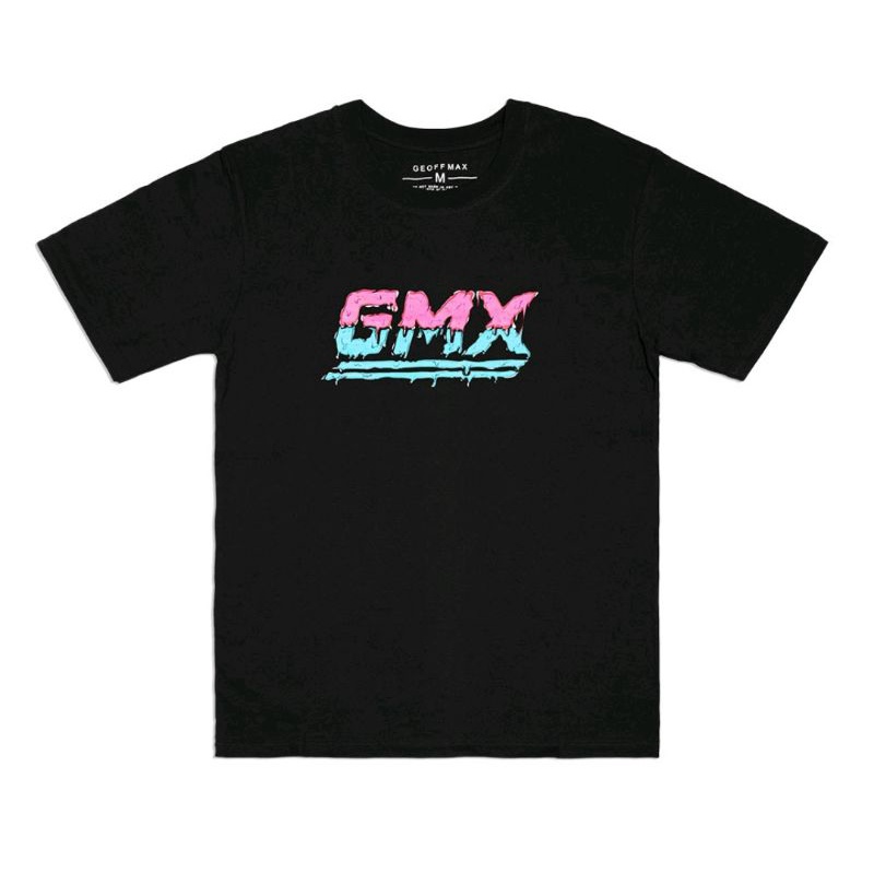 Geoffmax T-shirt Greamer Black | kaos unisex