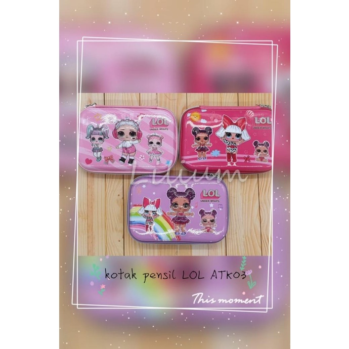 

TERMURAH Kotak pensil LOL ATK03 hardcase pencil case Tempat pensil/TEMPAT PENSIL AESTHETIC/TEMPAT PENSIL ANAK PEREMPUAN/TEMPAT PENSIL LUCU/TEMPAT PENSIL 3D/TEMPAT PENSIL TRANSPARAN/TEMPAT PENSIL LUCU/TEMPAT PENSIL KOREA/TEMPAT PENSIL KAIN/TEMPAT PENSIL