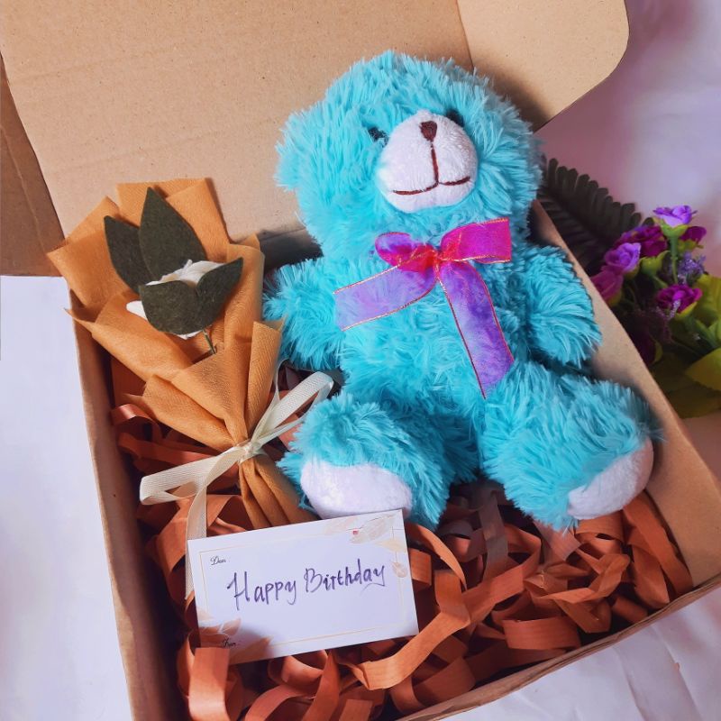 hampers teddy bear paket kado ulang tahun,wisuda,anniversary dll