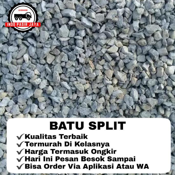 BATU SPLIT 7 Kubik / FREE ONGKIR
