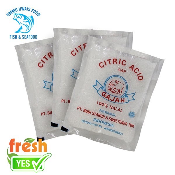

Citrun / Citric Acid Cap Gajah - 50 Gram