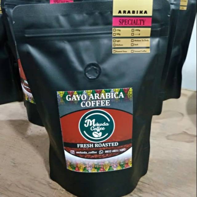 

Kopi gayo arabika 250g (biji/bubuk)| mekoda coffee specialty