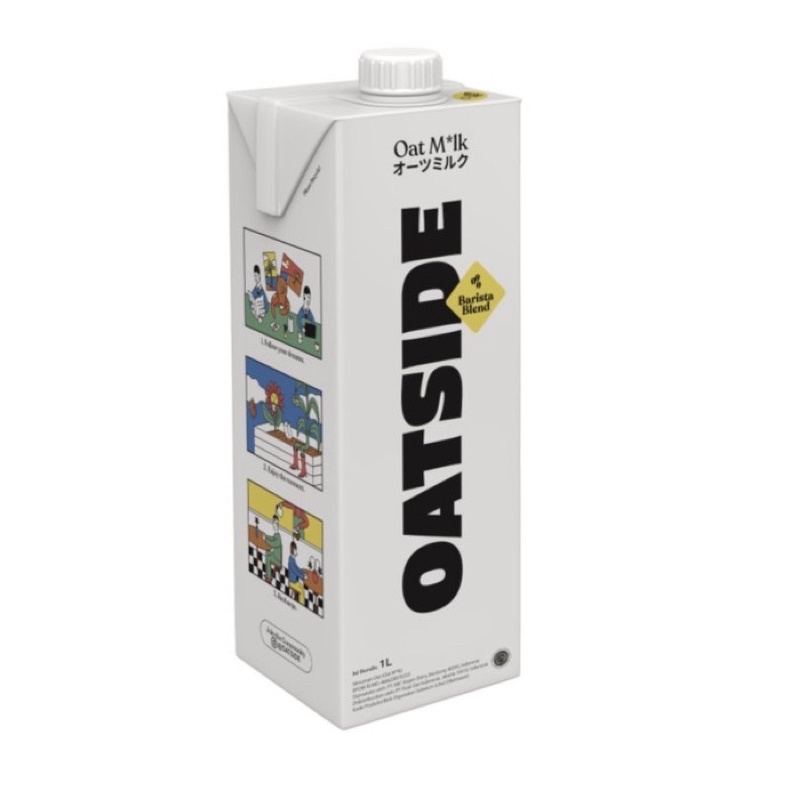 

OATSIDE OAT MILK SUSU OAT 1L