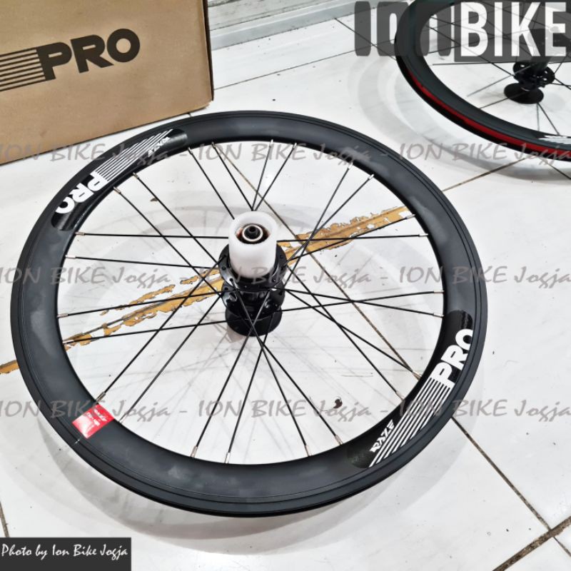 wheel set raze pro 20 x 1 1/8 451 disc brake sepeda lipat seli jangkrik rapat tawon murah original